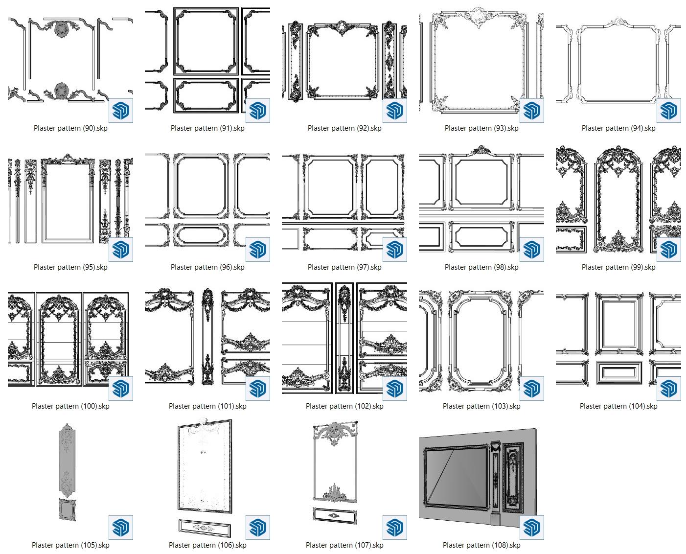 Plaster Patterns