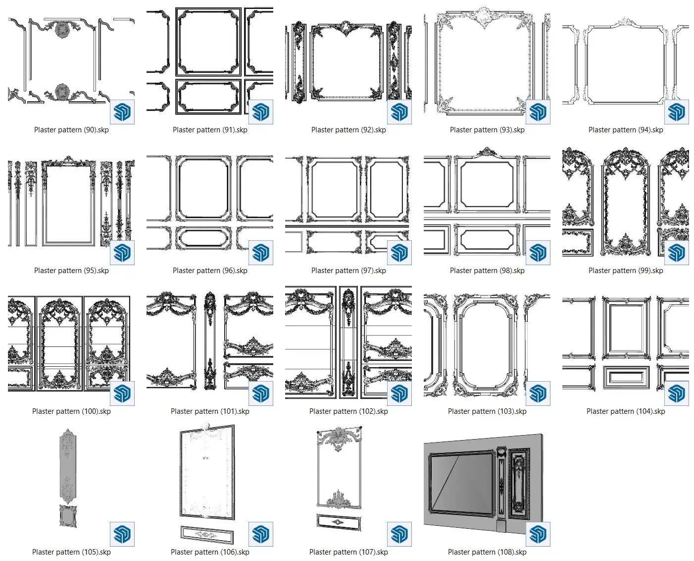 Plaster Patterns