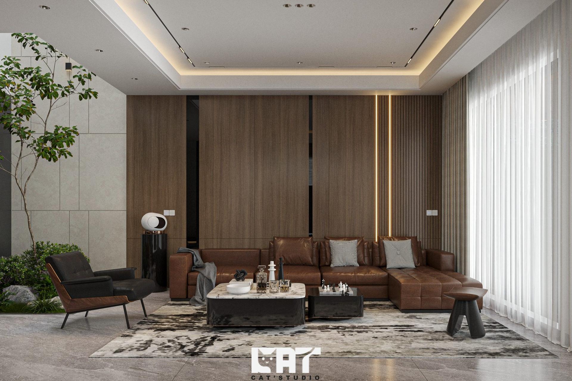Living Room – Kitchen Interior