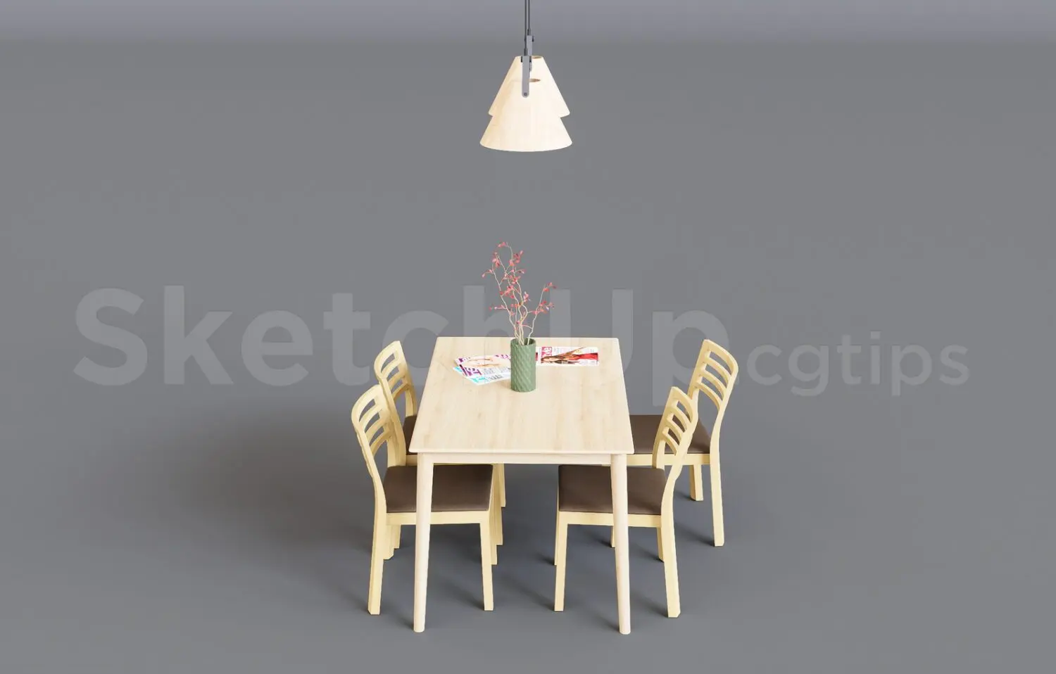 Dining Table — preview 1 (cgtips, CC0)
