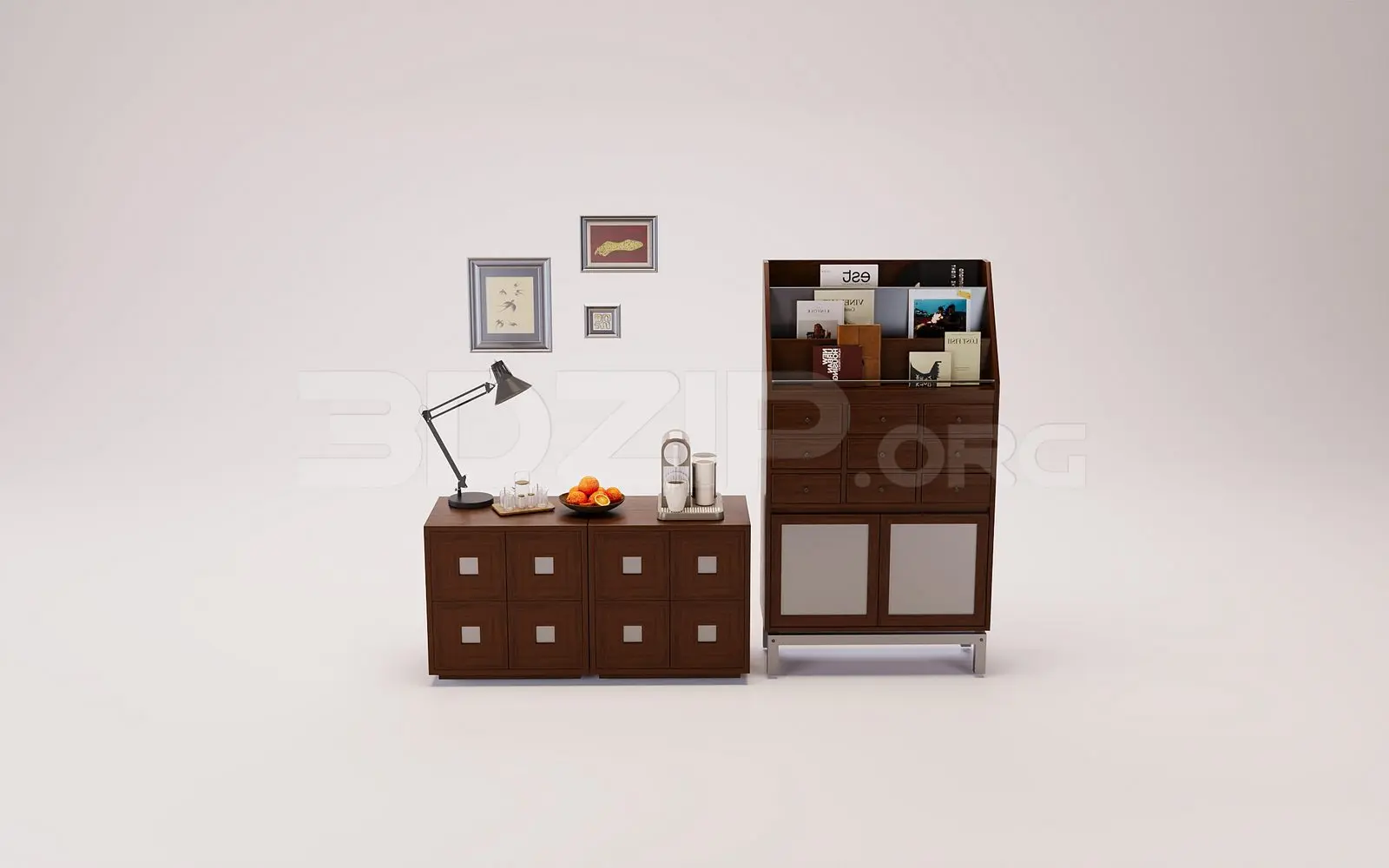 Display Cabinets — preview 1 (3dzip)