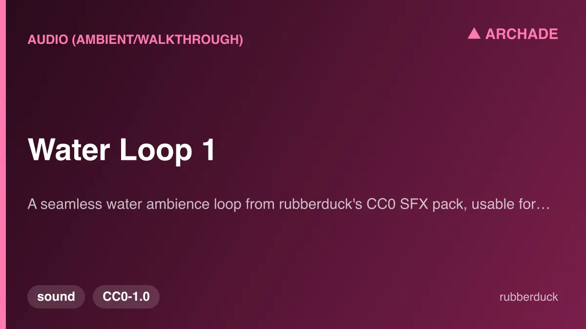 Water Loop 1
