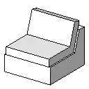 Armless Chair