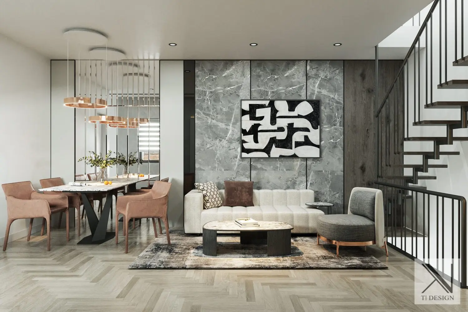 Furniture Set Livingroom — preview 1, by Brian Vu (3dzip)