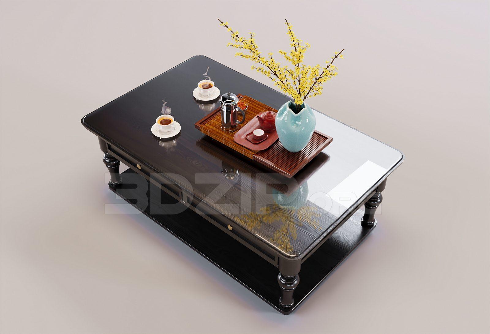 Tea Table — preview 1 (3dzip)