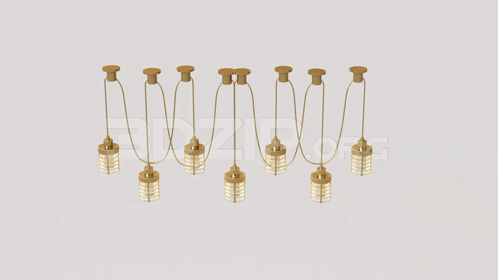 Ceiling Light — preview 1 (3dzip, CC0)