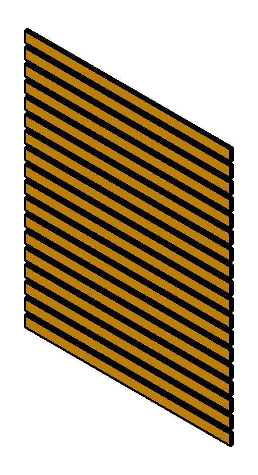 Batten screen