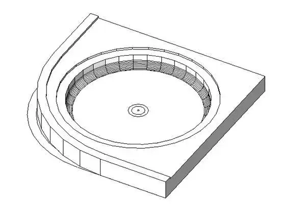 Kohler - K-9537 Trocadero Shower Receptor