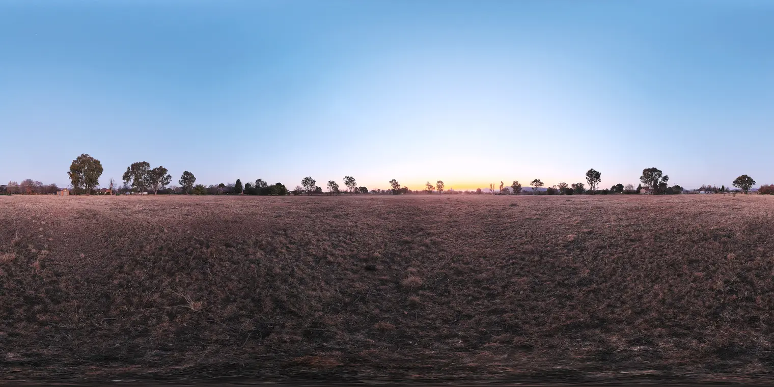 Rosendal Park Sunset