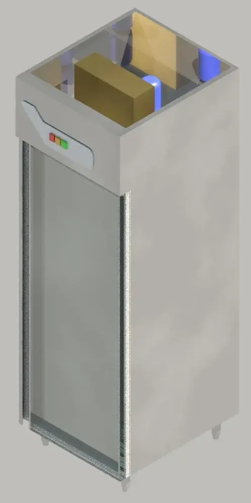 Reach in Stand Refrigerator one Door