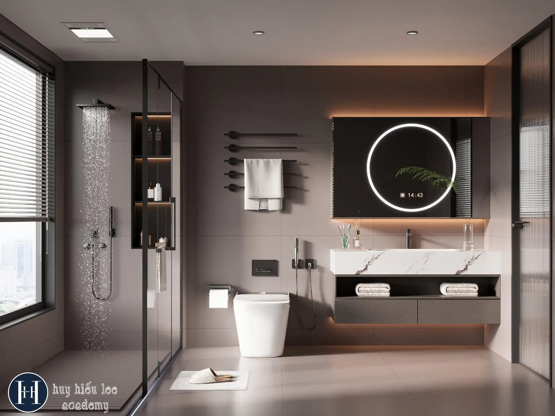 Bathroom Interior — preview 1 (3dzip)