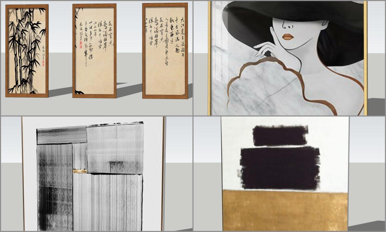 Combo Picture and Paints