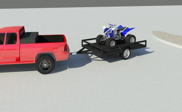 ATV and Trailer