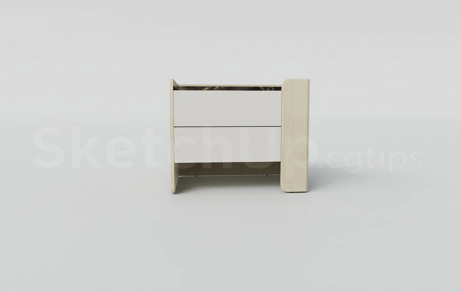 Bed Side Table — preview 1 (cgtips)