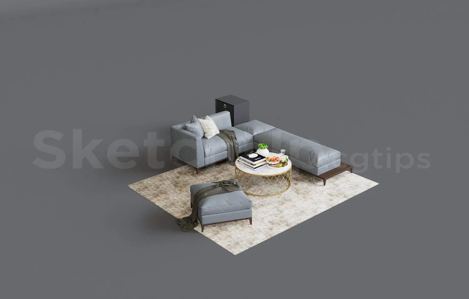 Sofa — preview 1 (cgtips, CC0)