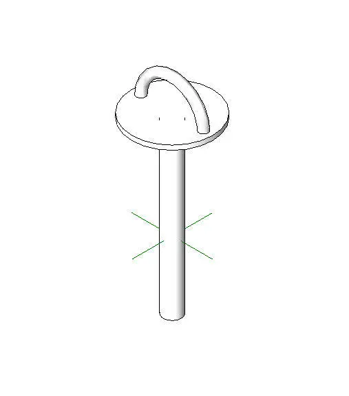 Anchor Window Washer Tie-BackBolt — preview 1, by SimonD (RevitCity, CC0)