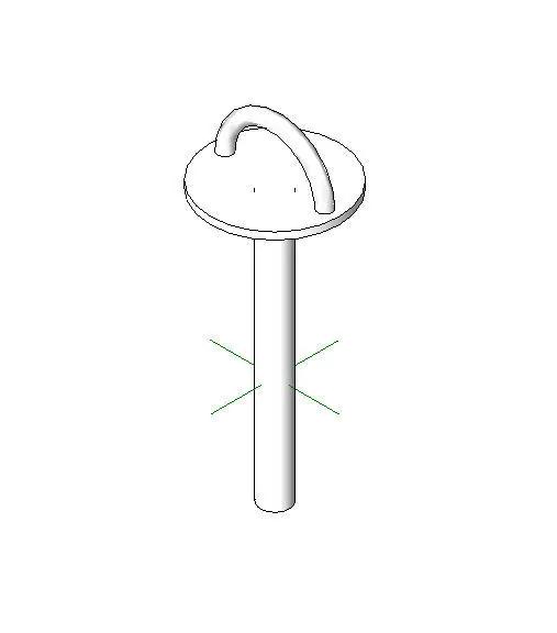 Anchor Window Washer Tie-BackBolt