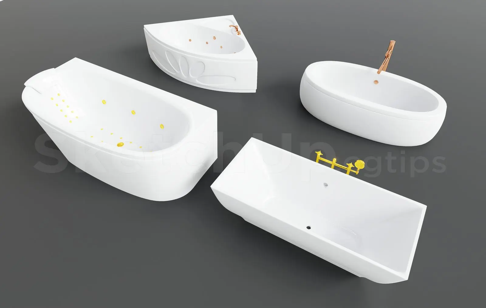 Bathtub — preview 1 (cgtips, CC0)