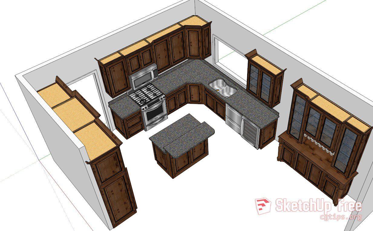 Kitchen — preview 1 (cgtips)