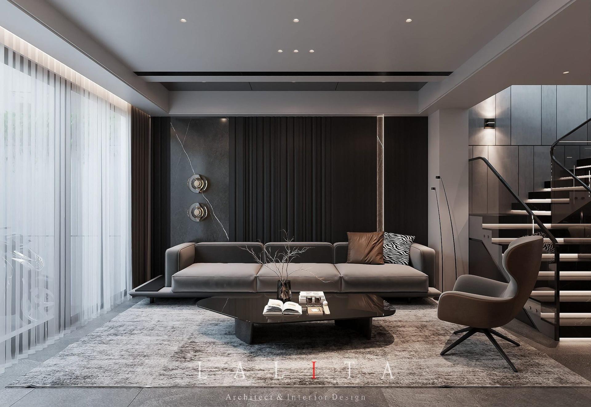 Living Room- Kitchen Interior