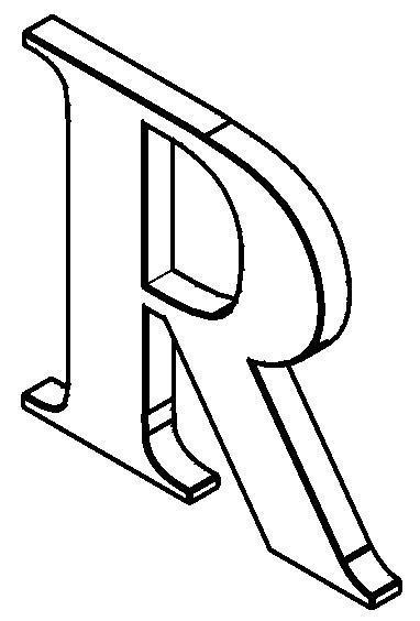 R - Times New Roman 3D