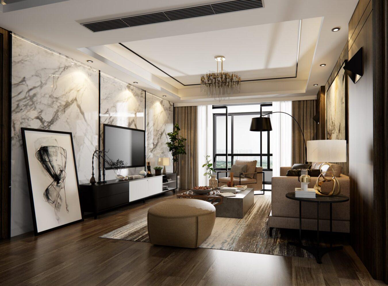 Interior Livingroom Scene