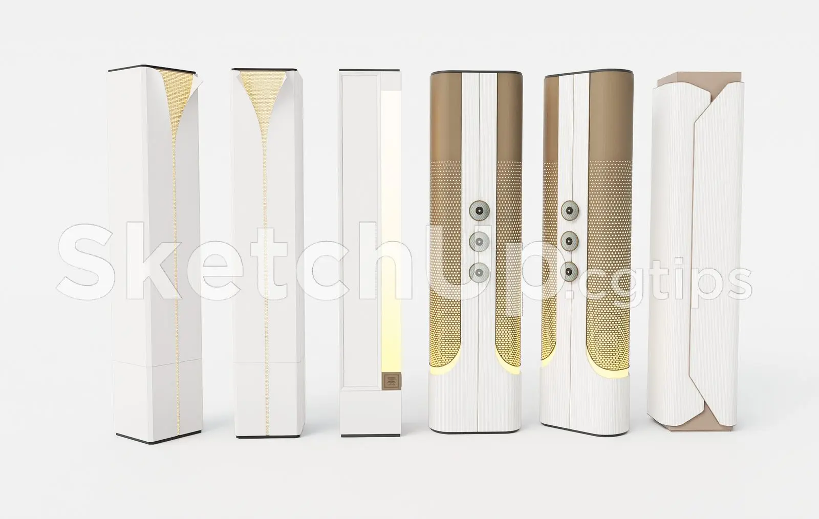 Modern Column Floor Lamp Design