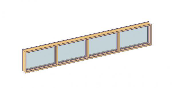 Quad Window Fixed