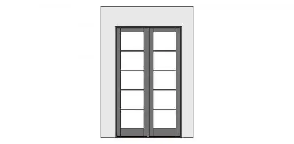 Door Inswing Kolbe VistaLuxe ADA Compliant Sill 2-Wide