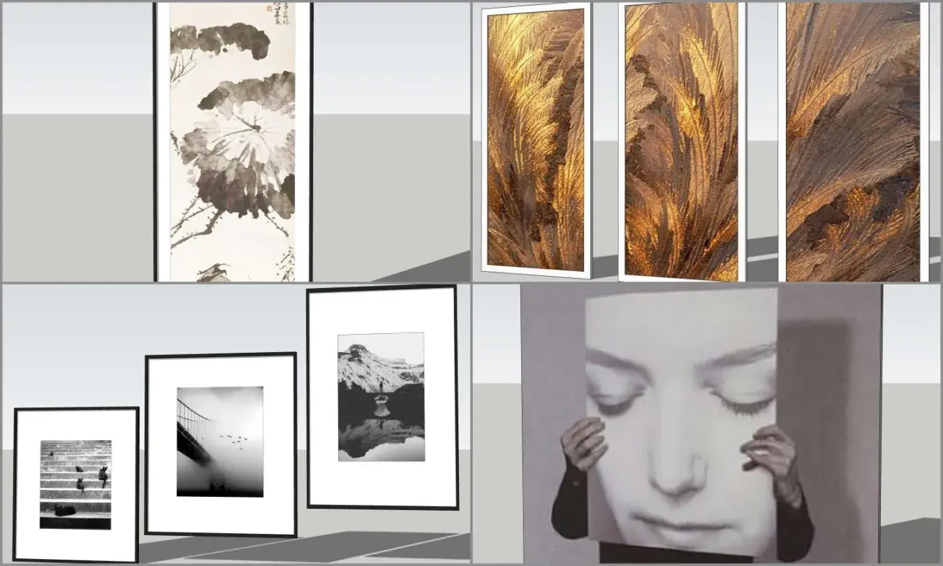 Combo Picture and Paints