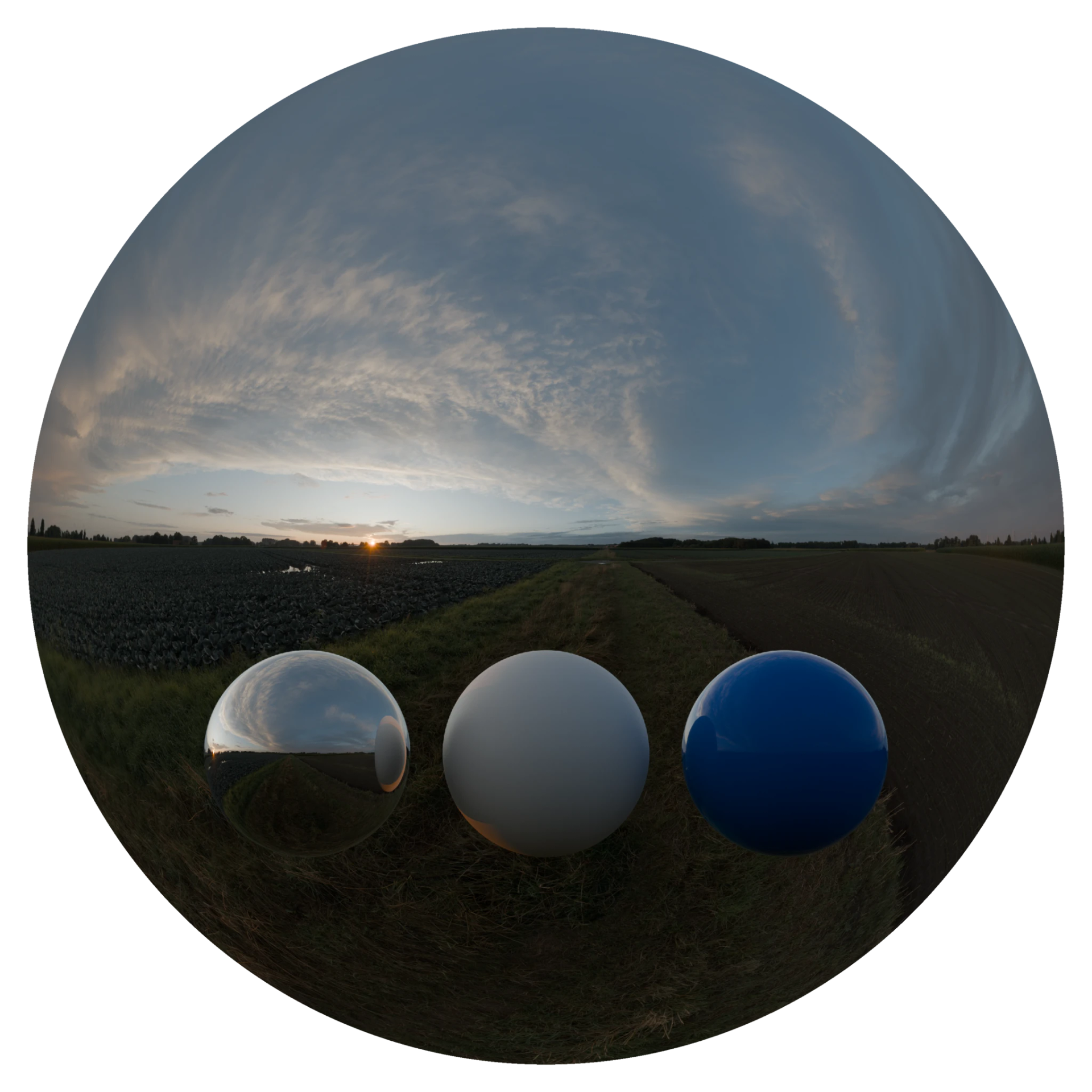 Evening Sky HDRI 040 A