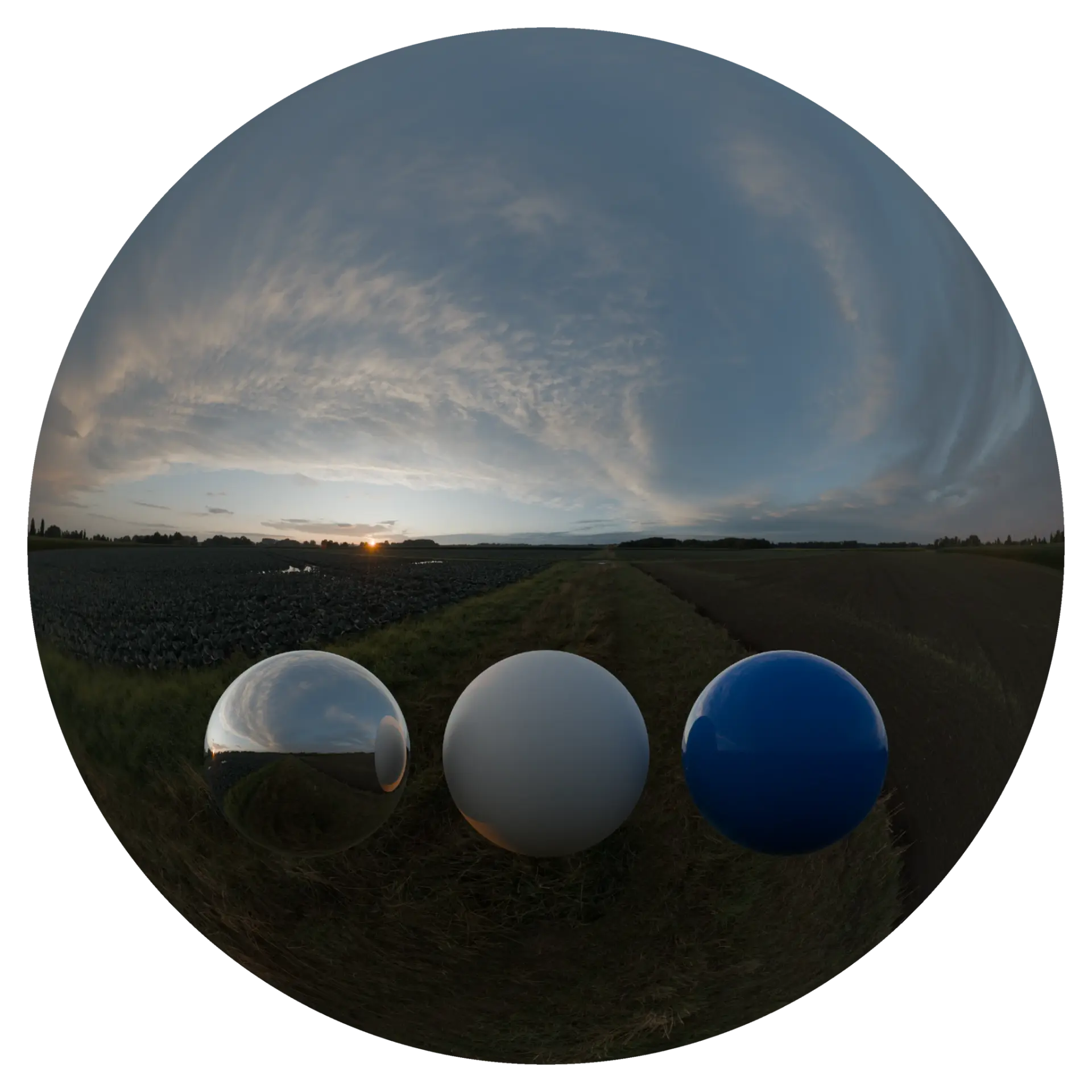 Evening Sky HDRI 040 A