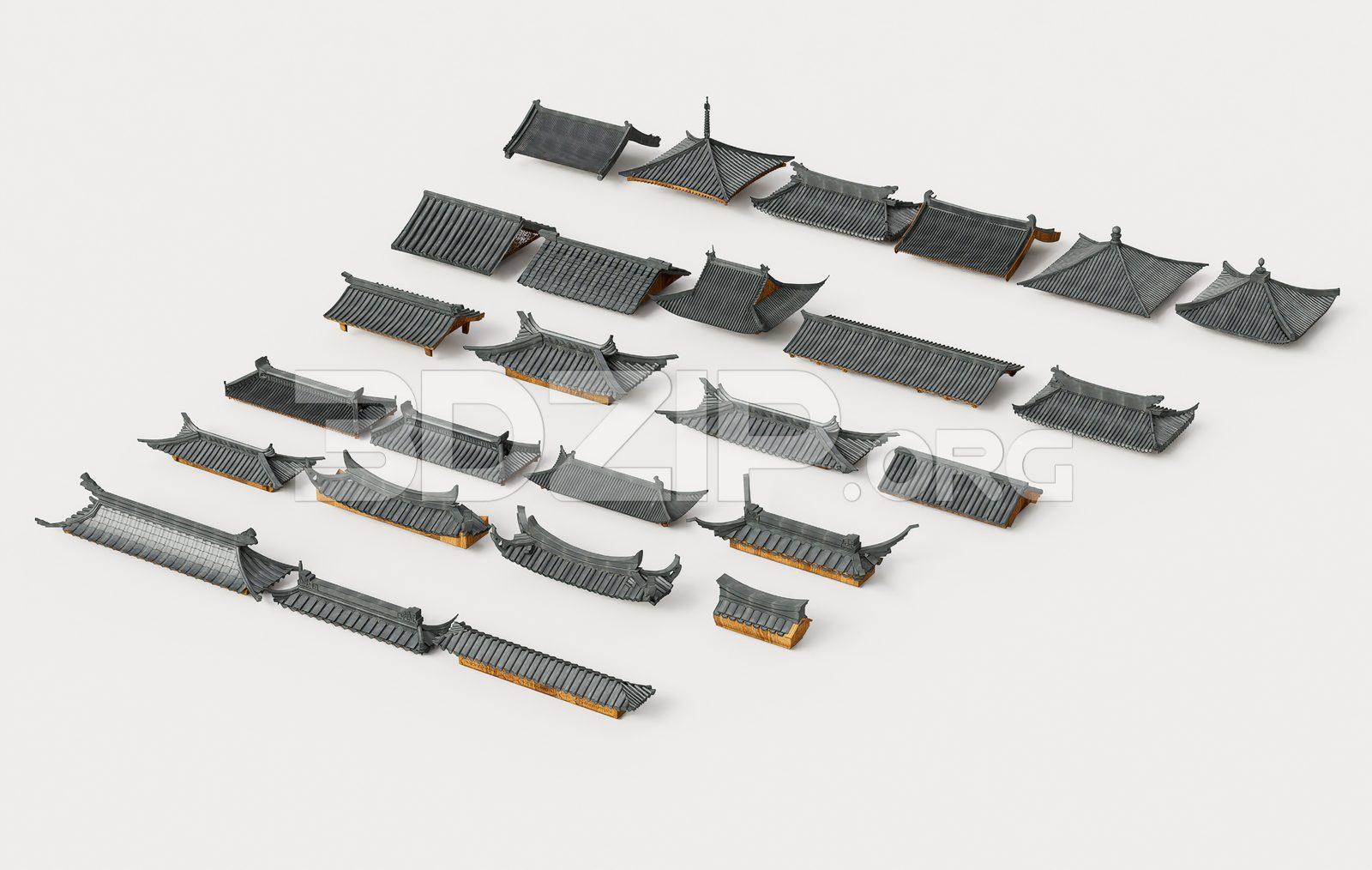 Traditional Asian Roof