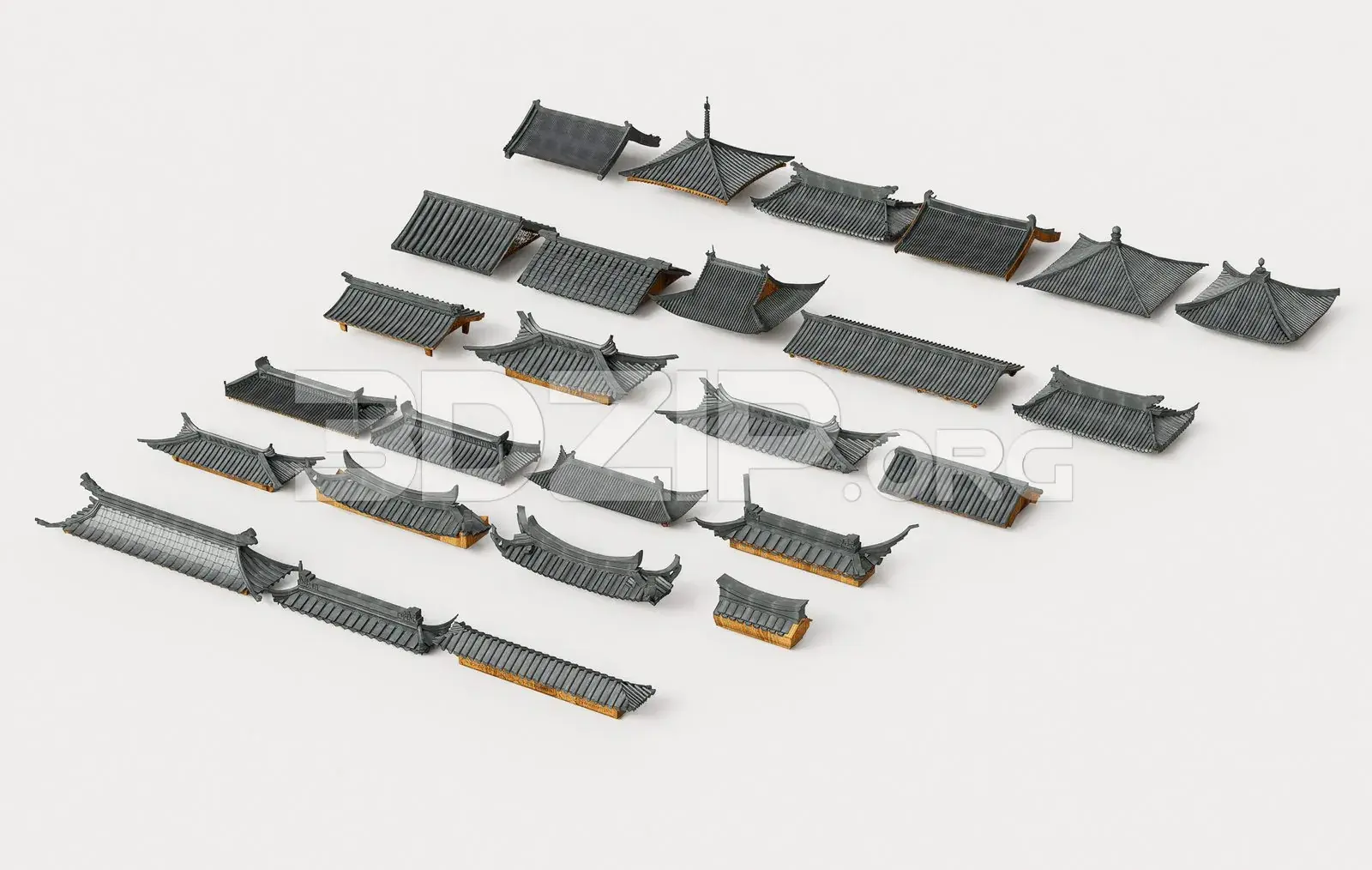 Traditional Asian Roof