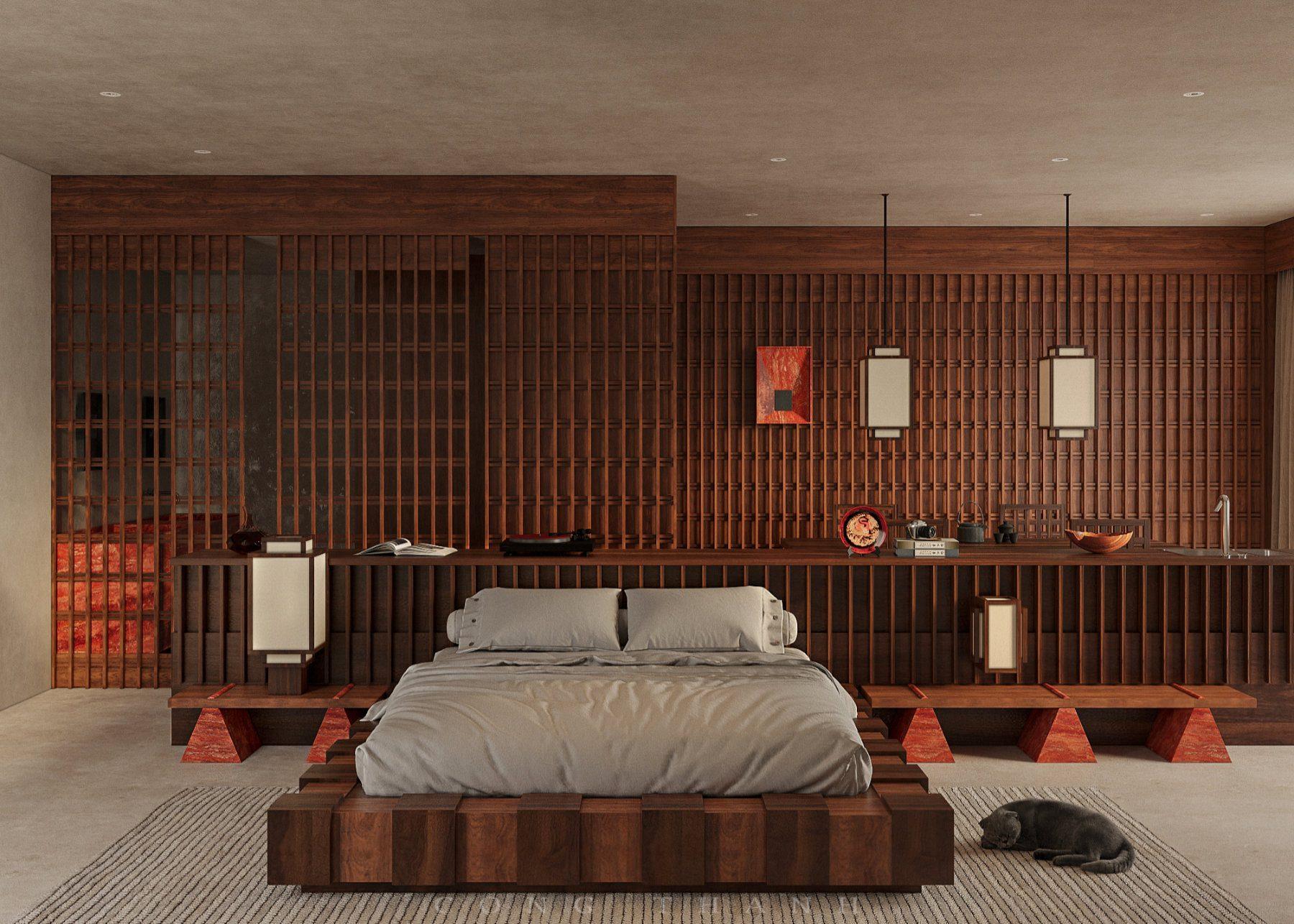China Bedroom Interior