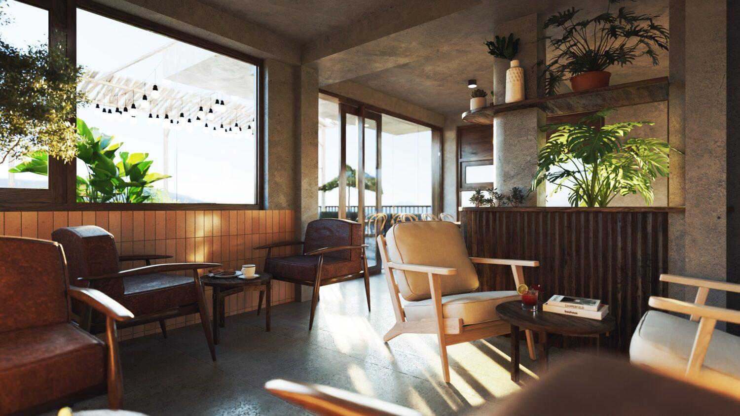 Coffee Room Interior