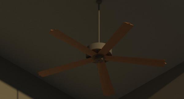 Wooden Fan