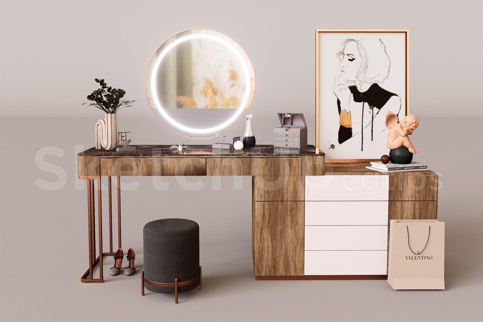 Makeup Table