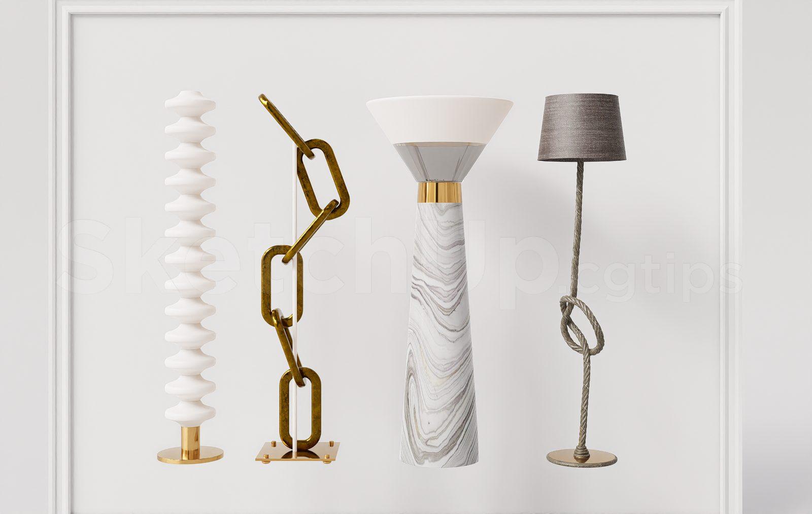 Floor Lamp Model Download for Interior Projects