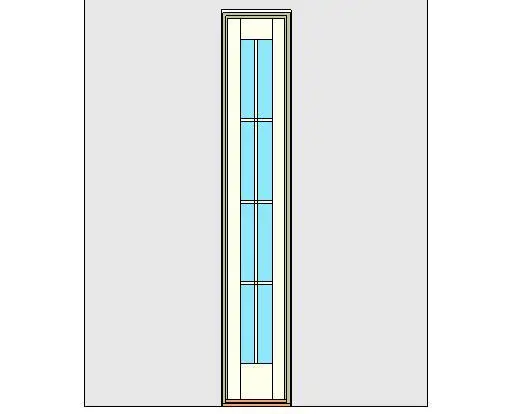Kolbe Ultra Series Outswing Entrance Sidelite 1-Wide Oak Sill Units
