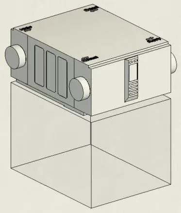 Zehnder ComfoAir 155CM ventilation unit