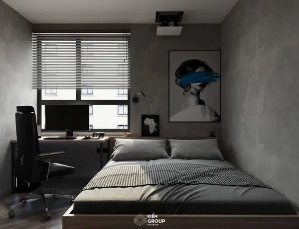 BedRoom Interior — preview 1, by Hung Le (3dzip)