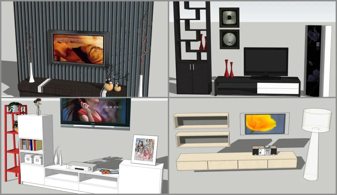 Tivi Cabinet — preview 1 (cgtips)