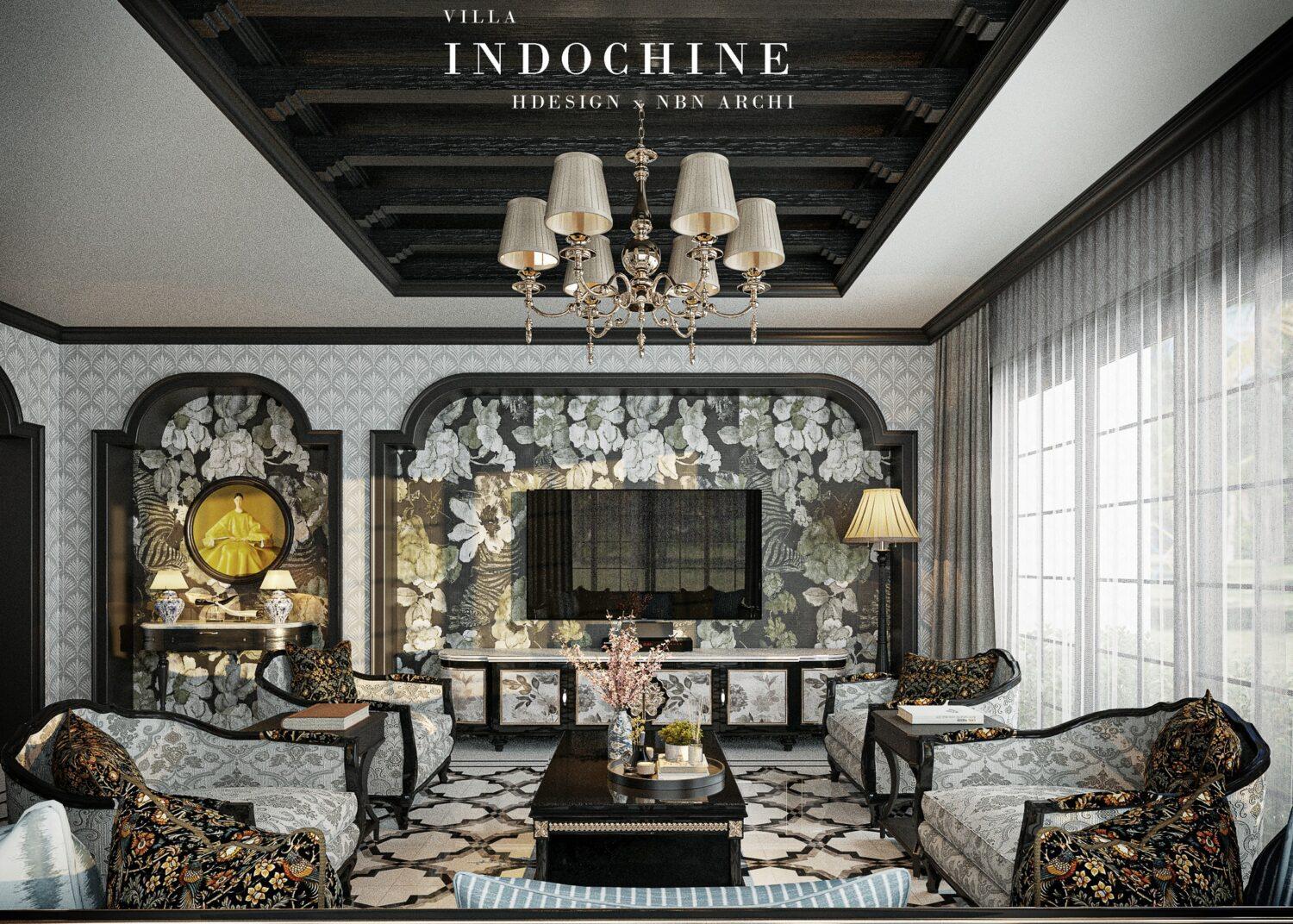 Indochine Living Room Interior