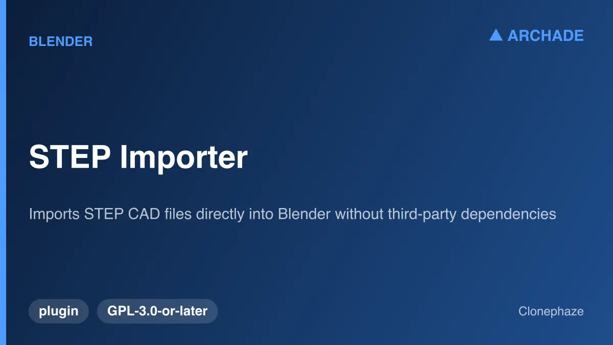 STEP Importer