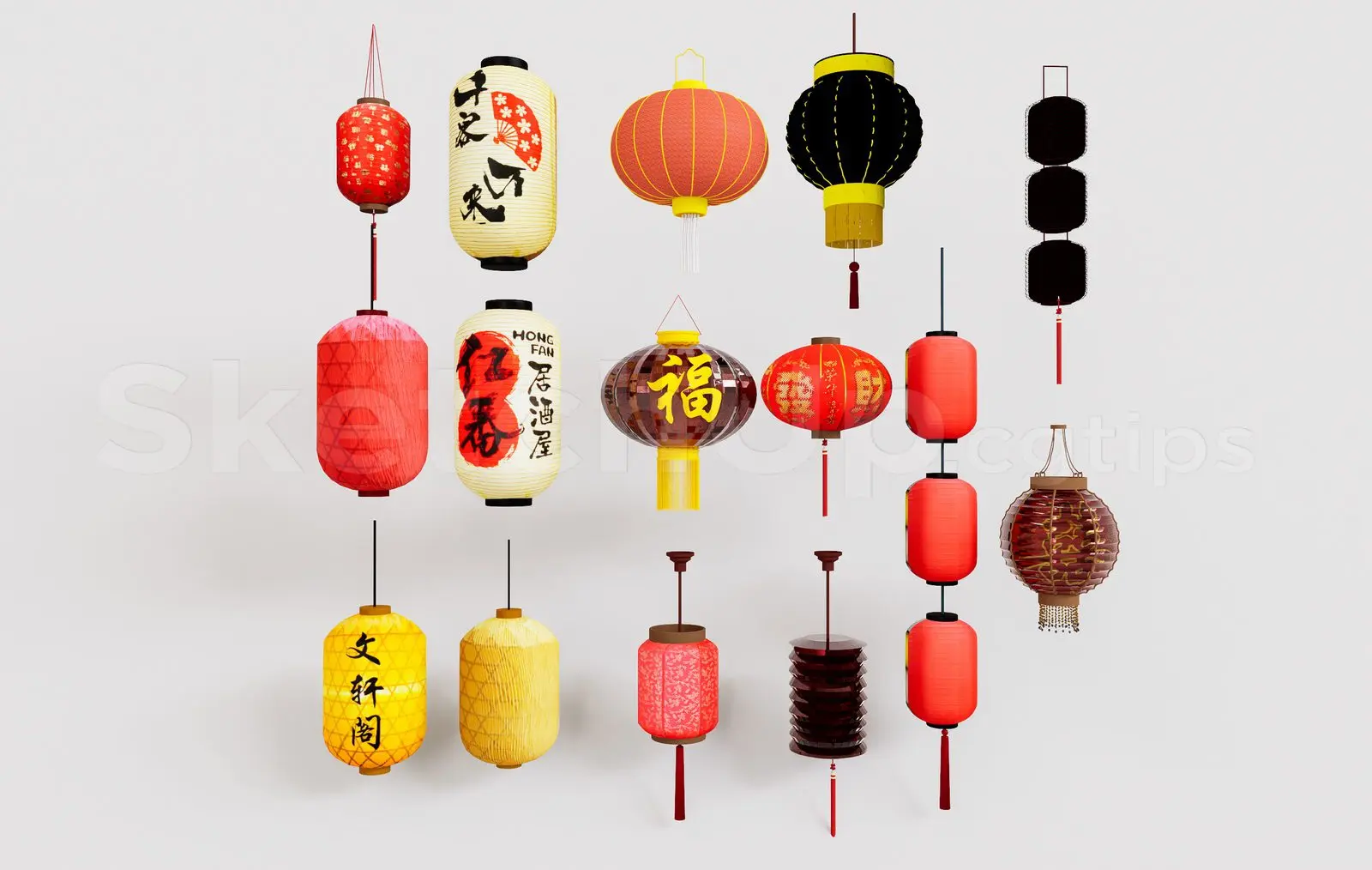 Chinese lantern (Đèn lồng trung thu)