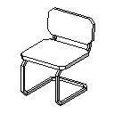 Armless Chair