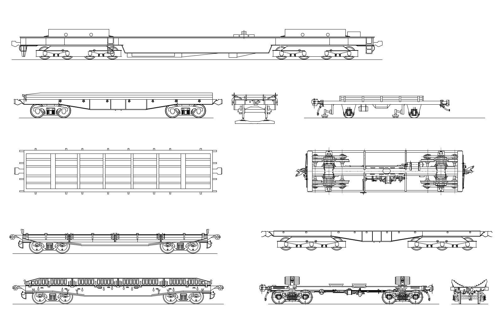 Flat wagon