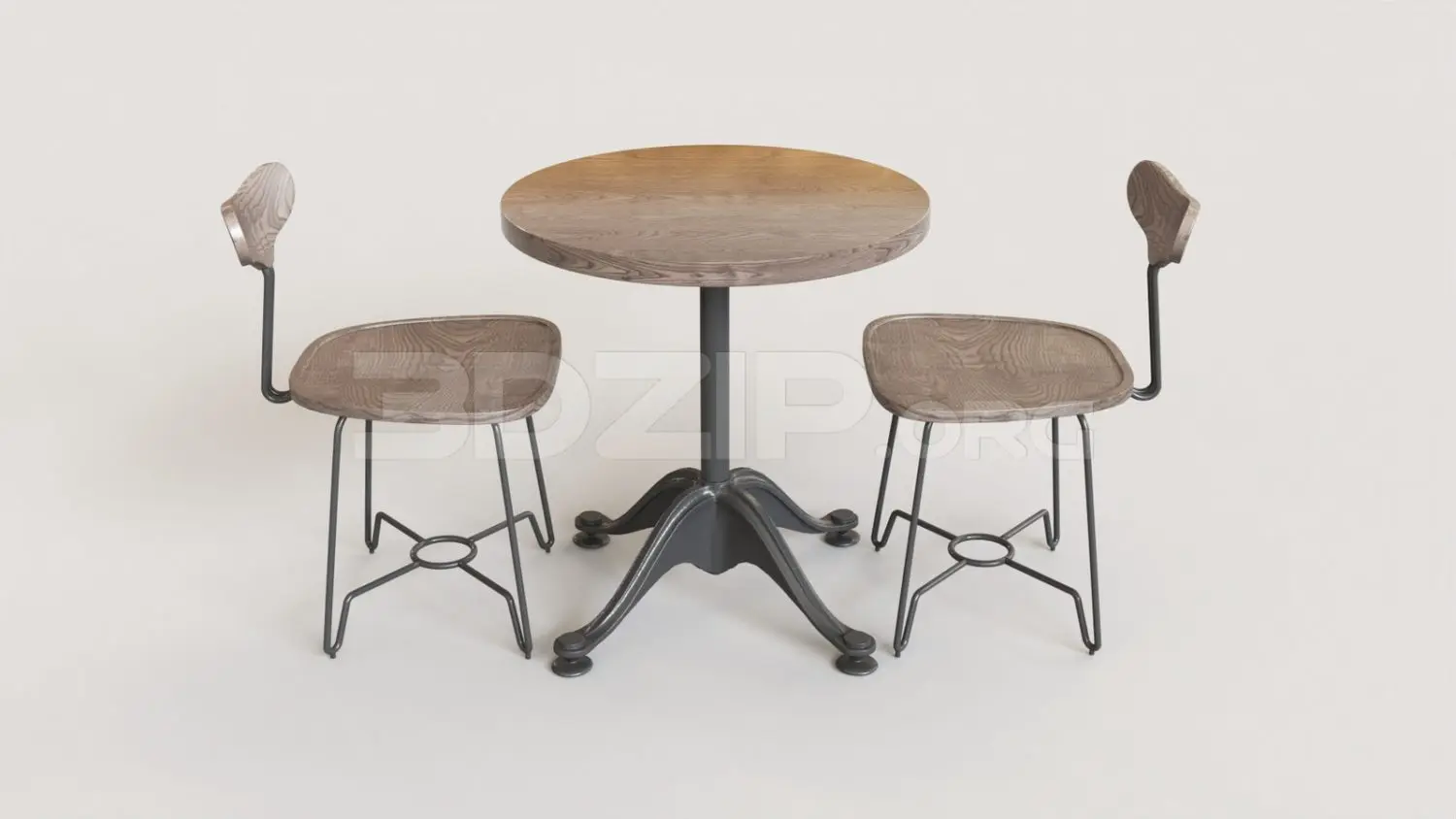 Table And Chair — preview 1 (3dzip, CC0)