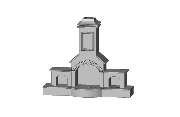 Outdoor Fireplace